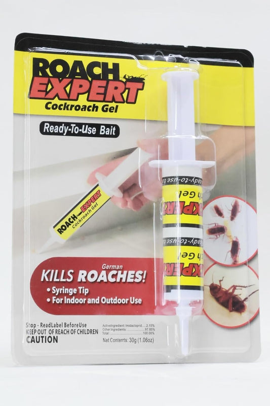 Cebo en gel para cucarachas Roach Expert (30 g): gel insecticida